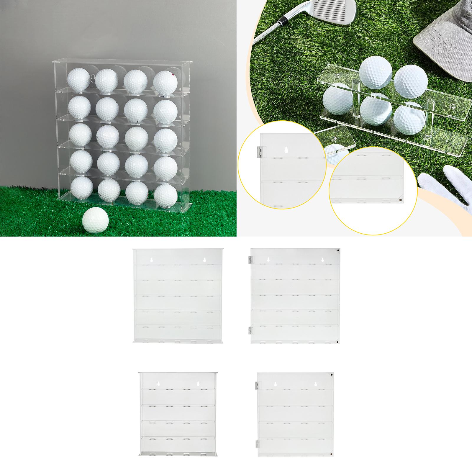 Golf Ball Display Rack Holder  - Golf Equipment Cabinet ulasan dan harga
